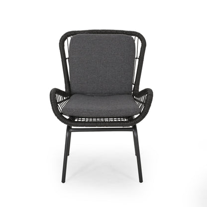 Mccaskill Patio Chair with Cushions (Set of 2)