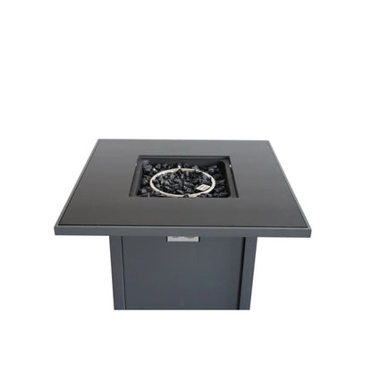 Fire Pit For Outdoor Home Garden Backyard Fireplace - Gray