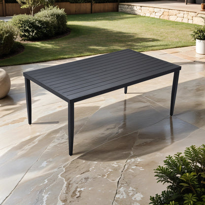 Outdoor Patio Aluminum 40"x70" Rectangle Dining Table