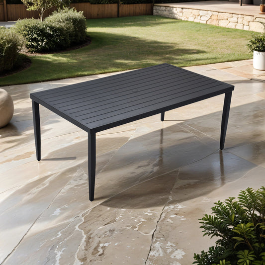 Outdoor Patio Aluminum 40"x70" Rectangle Dining Table