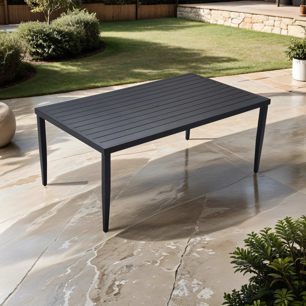 Outdoor Patio Aluminum 40"x70" Rectangle Dining Table
