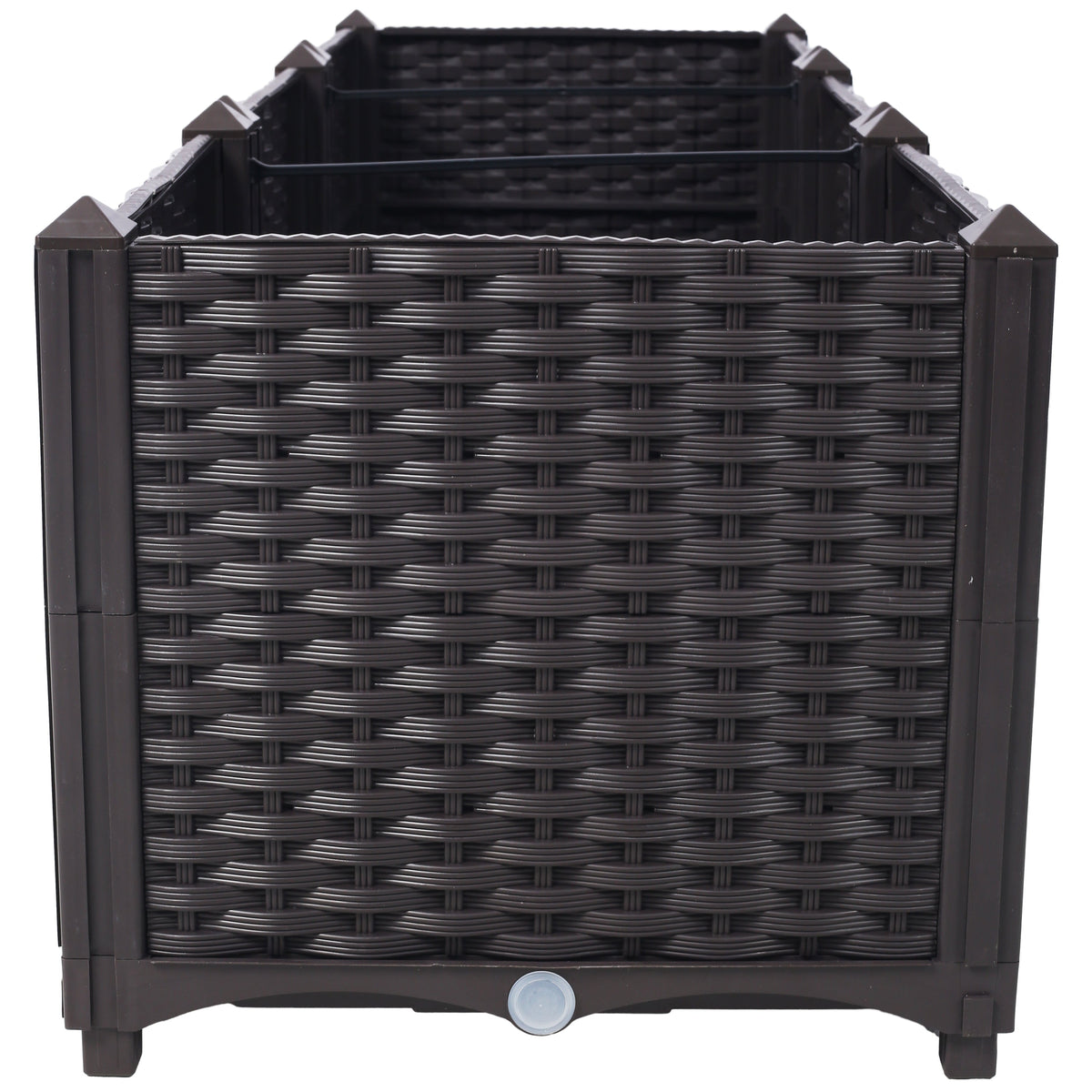 Deep Raised Garden Bed Plastic Planter Boxes