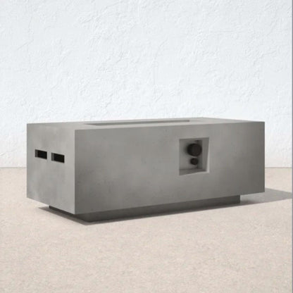 Propane Outdoor Durable Fire Pit Table - Gray