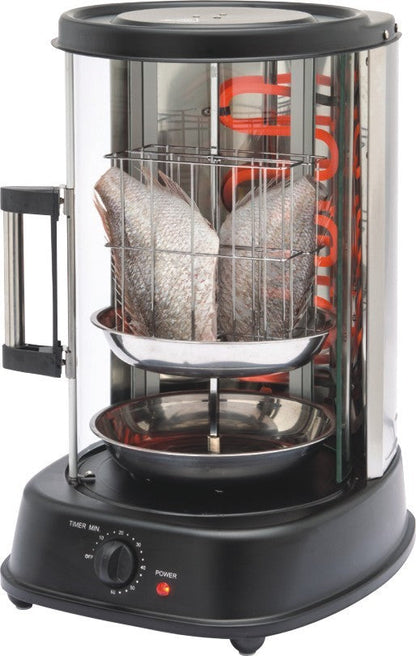 Electric Rotisserie Home Grill Smokeless Skewer Stove