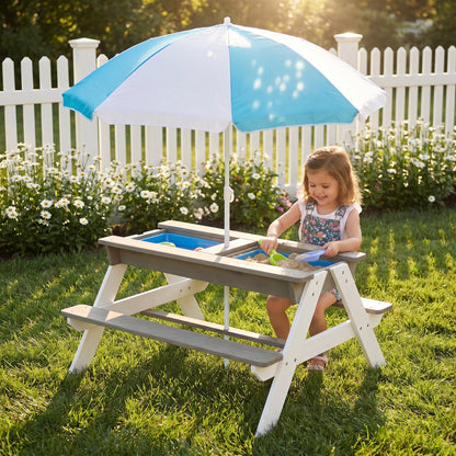 Wooden Kids Picnic Table