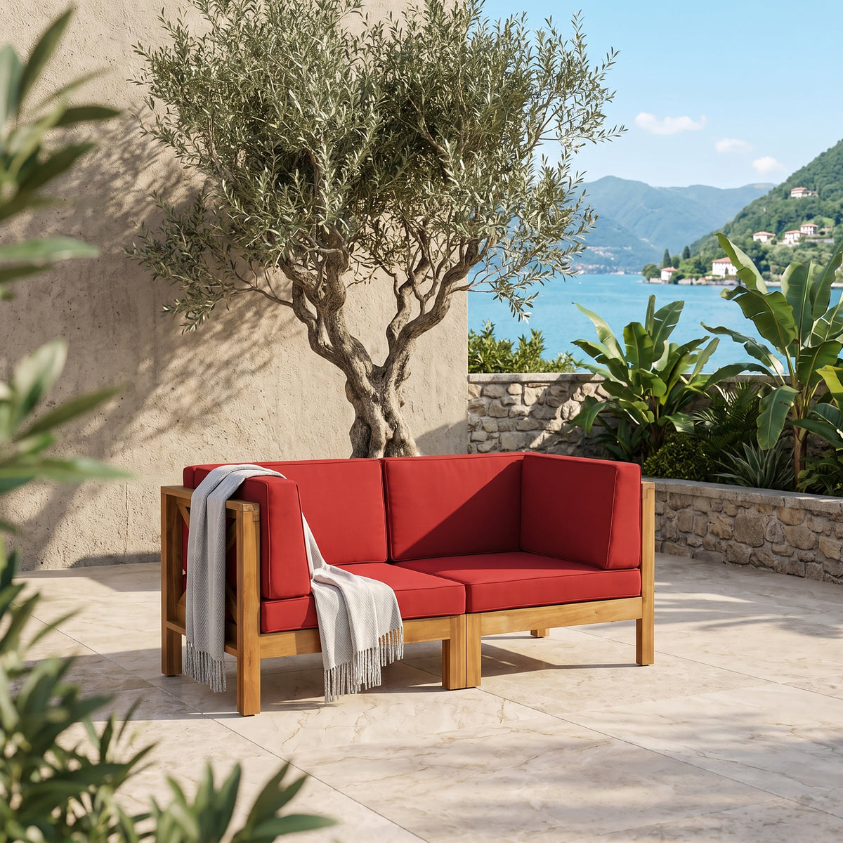 Brava X-Back Loveseat