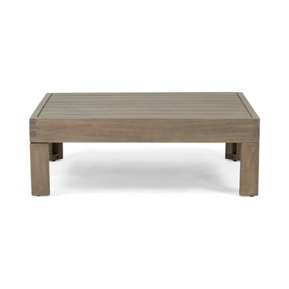 Oana 3-Piece Love Seat Set with Coffee Table, Dark