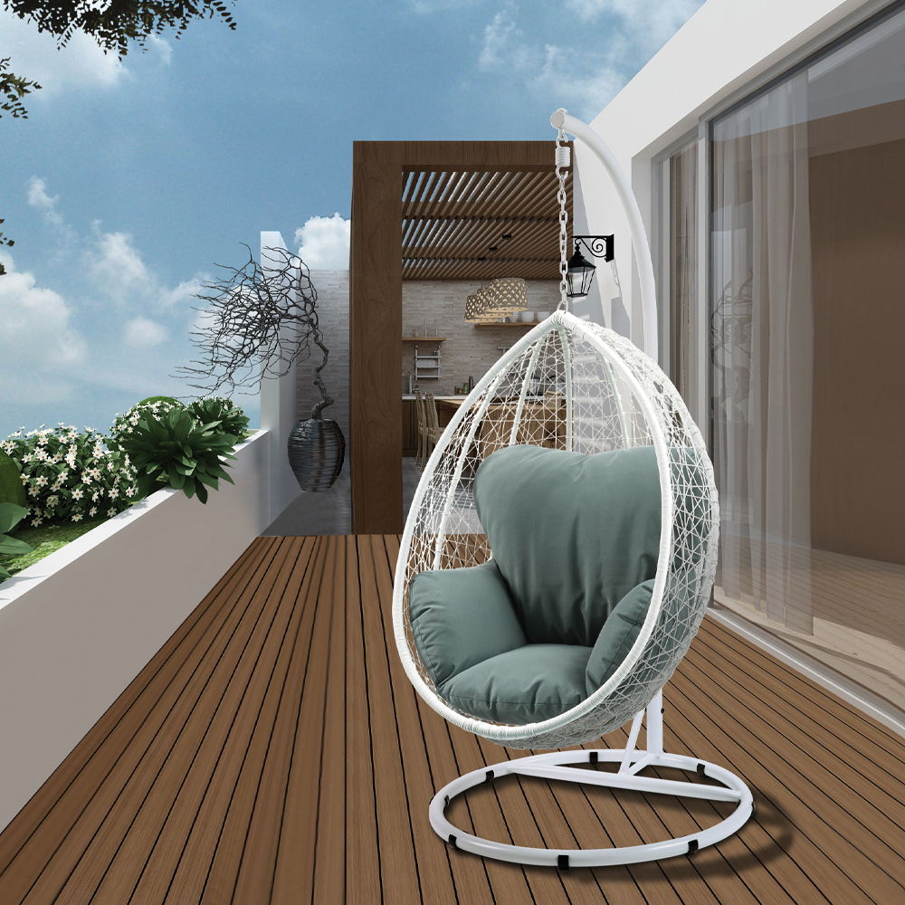 Simona - Patio Swing Chair with Stand