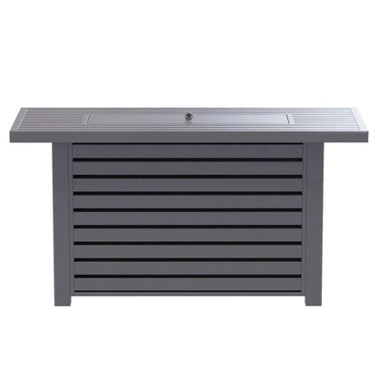 Propane / Gas Outdoor Fire Pit Table With Lid
