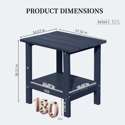 HDPE Outdoor Chaise Lounge Chairs