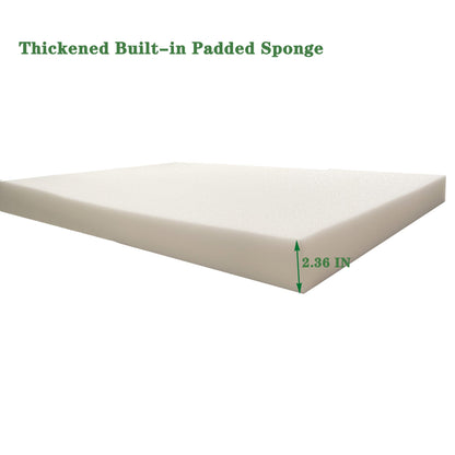 2PCS Set Outdoor Lounge Chair Cushion Replacement - Apple