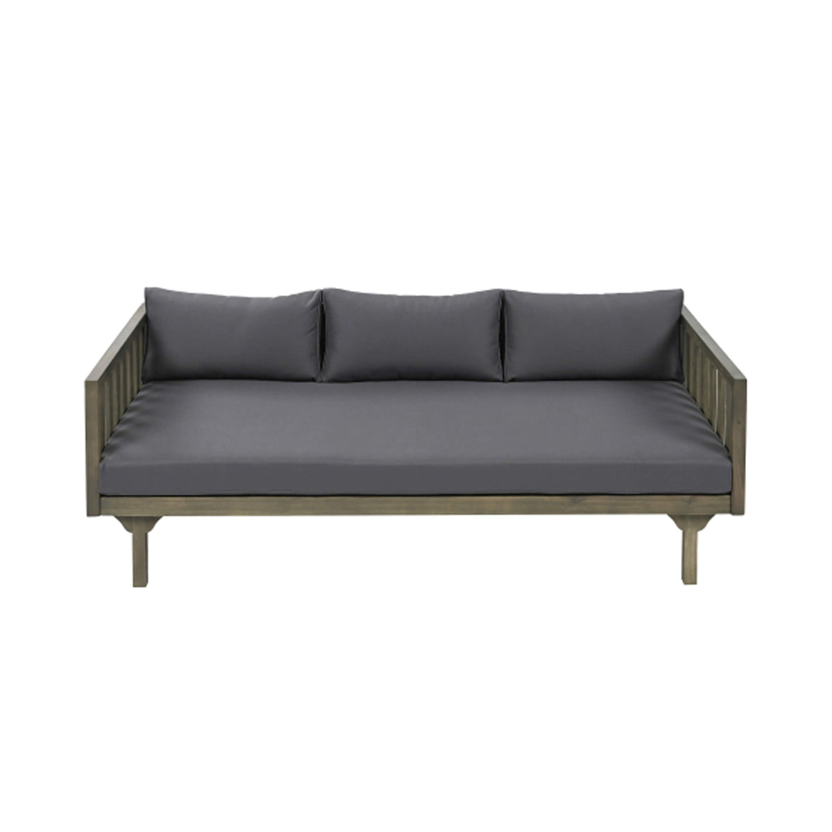 Alora 3-Seater Acacia Wood Daybed Sofa With Water-Resistant Cushions (SAK65773)