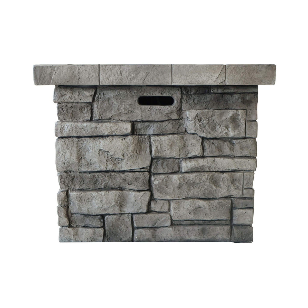 Alora 30-Inch Modern Outdoor 40K BTU Steel Frame Propane Fire Table With Lava Rocks (SAK12756)