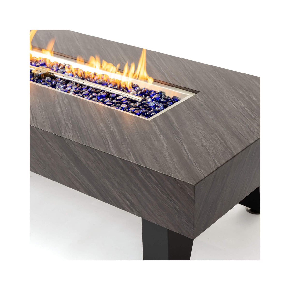 Alora 54-Inch Modern Outdoor Propane Fire Pit Table With Waterproof Cover (SAK42628)