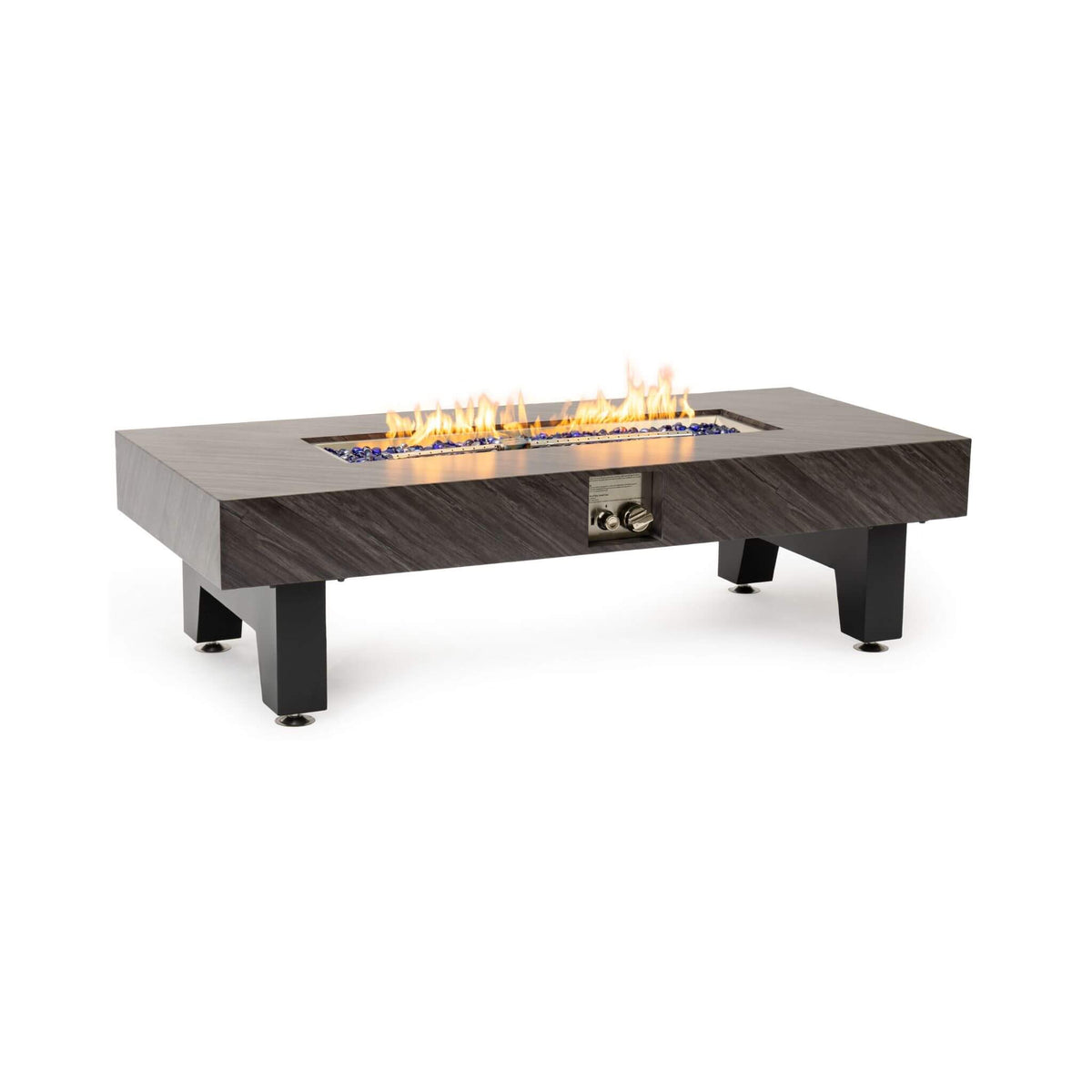 Alora 54-Inch Modern Outdoor Propane Fire Pit Table With Waterproof Cover (SAK42628)