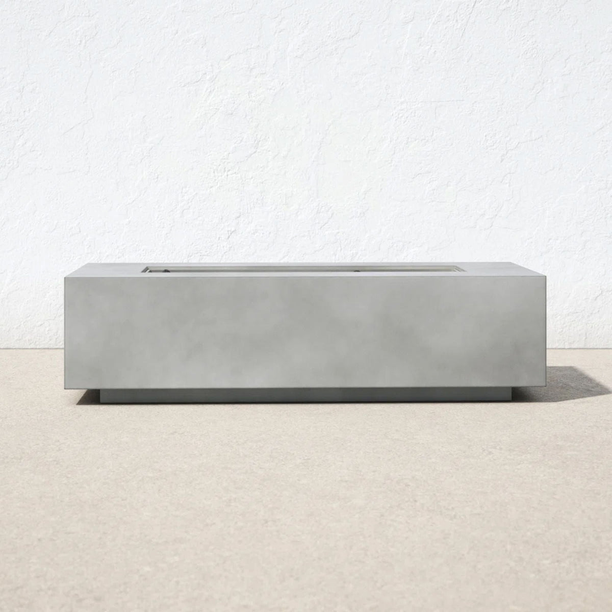 Modern Concrete Design Propane Outdoor Fire Pit Table