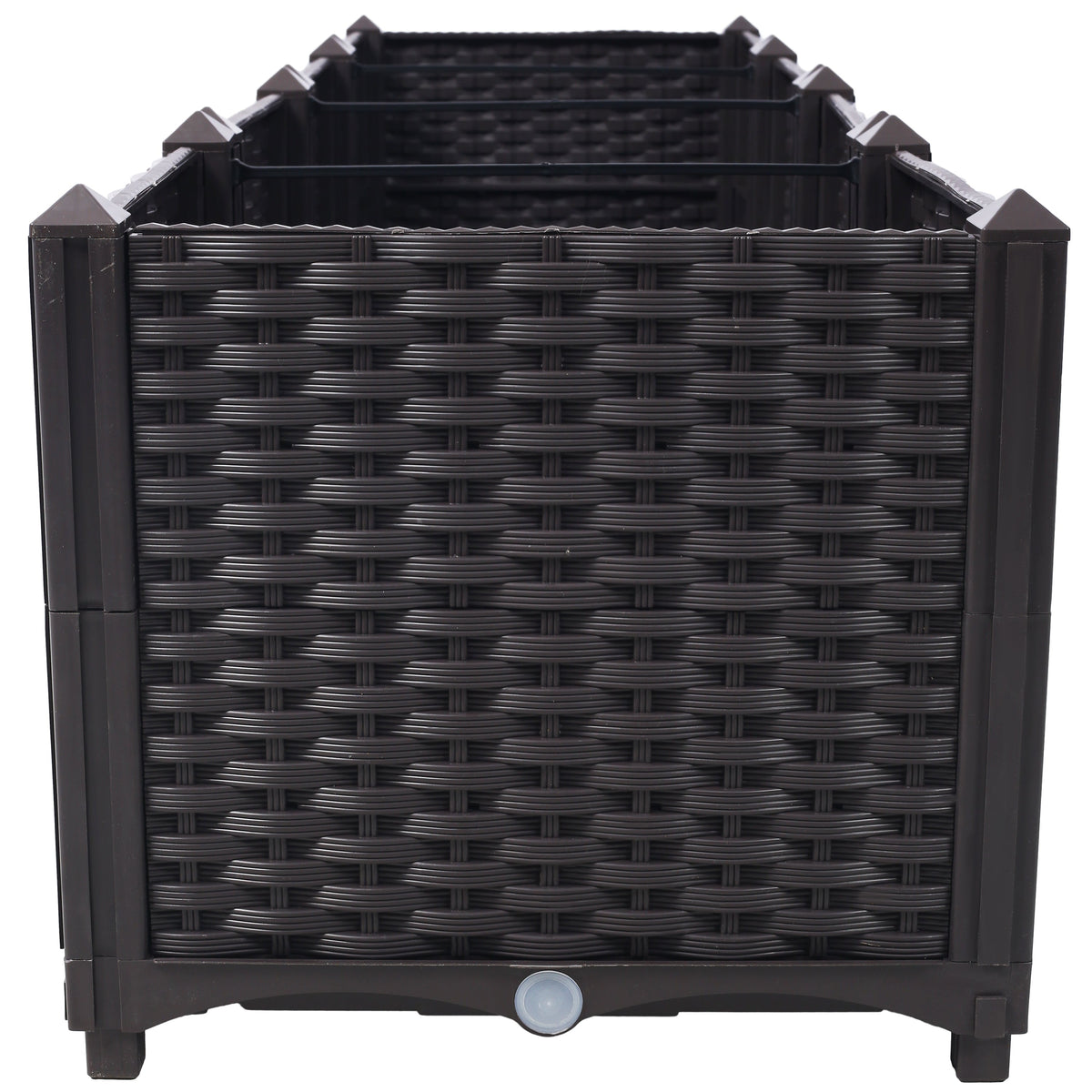 Deep Raised Garden Bed Plastic Planter Boxes
