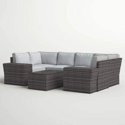 Stylish Wicker Patio Set Table