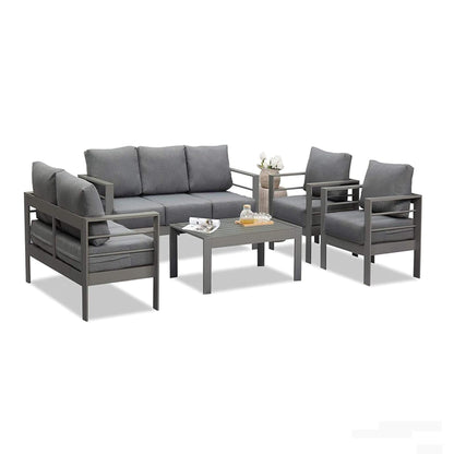 73" All-Weather Aluminum Patio Sofa