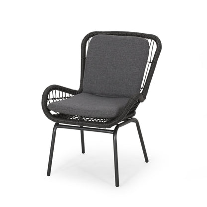 Mccaskill Patio Chair with Cushions (Set of 2)