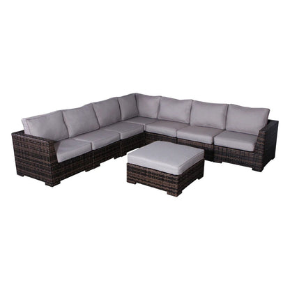 Outdoor Patio Chair Set For Patio With Foam Cushions