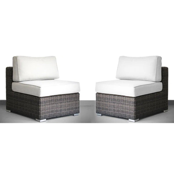 Minnesota - Armless Patio Chairs (Set of 2)
