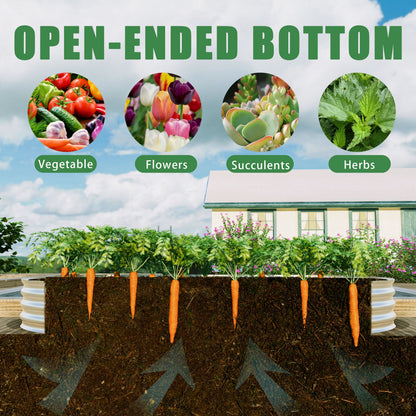 2Pcs Raised Garden Bed Kit