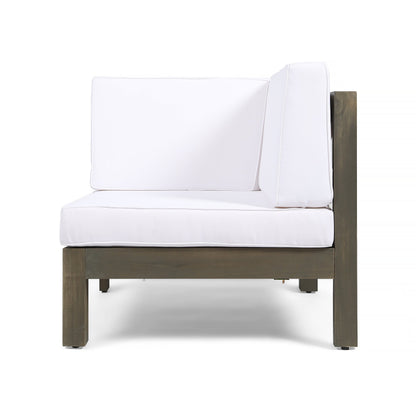 Brava X-Back 2 Seater Sectional Loveseat with Coffee Table