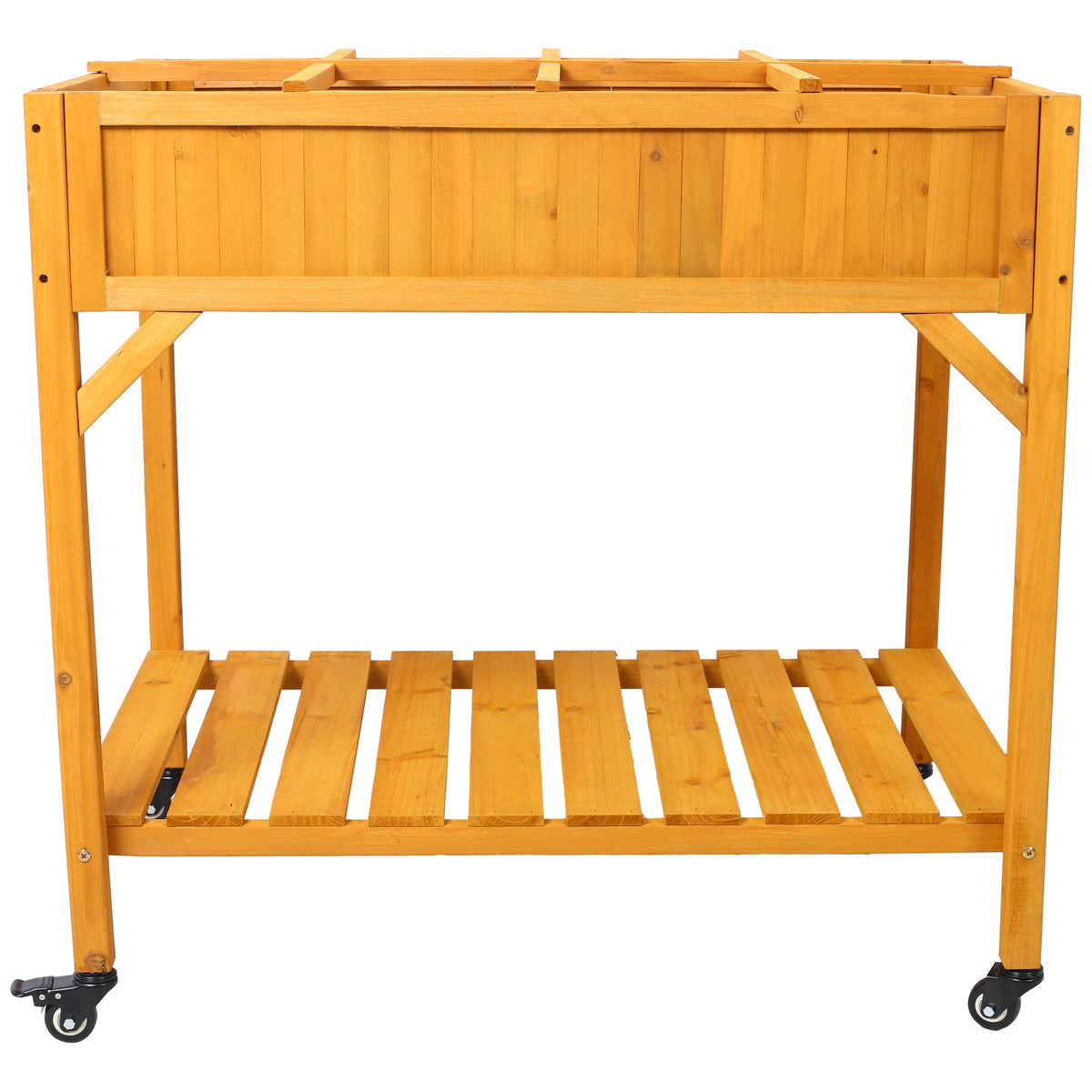 Elevated 8 Pocket Herb Garden Bed