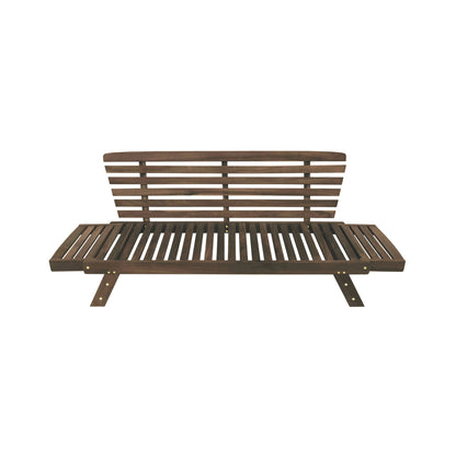 Alora Outdoor Adjustable Wooden Patio Daybed Sofa With Cushions (SAK41345)