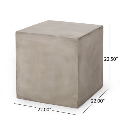 Outdoor MGO Side Table - Light