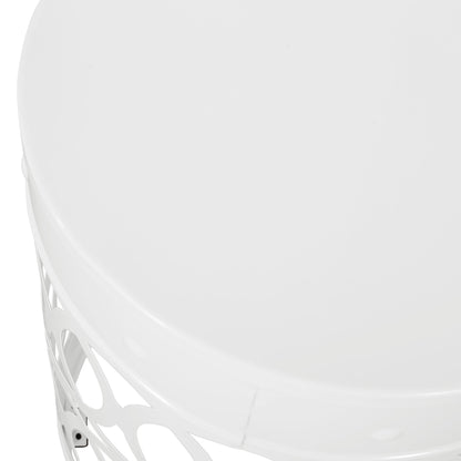 Outdoor Metal S/2 End Table